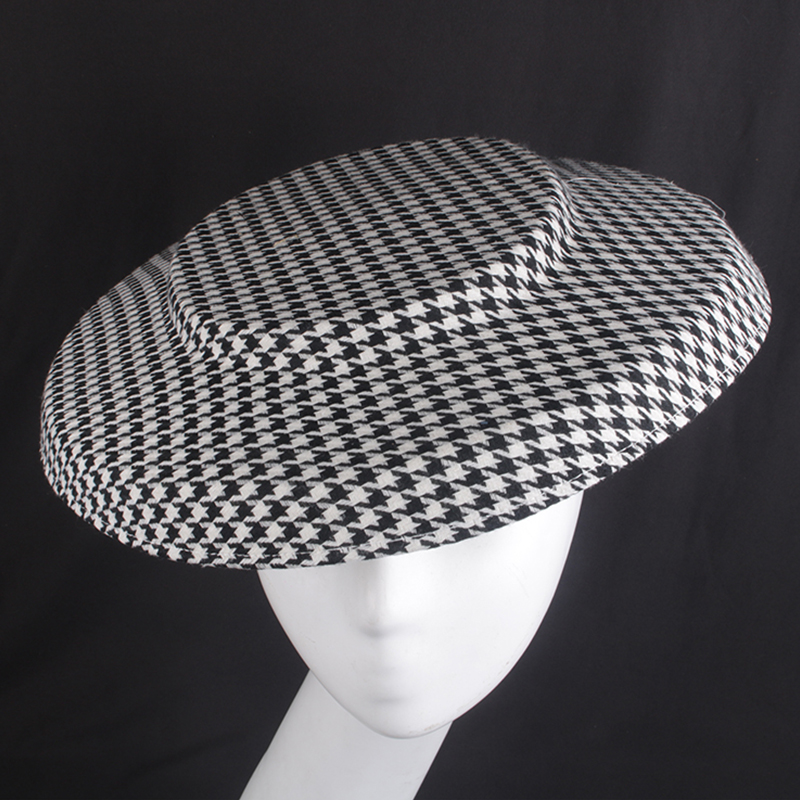 Sun Hat Wide Brim - Hochzeit Hut DIY Handwerk Zubehör Schwarz