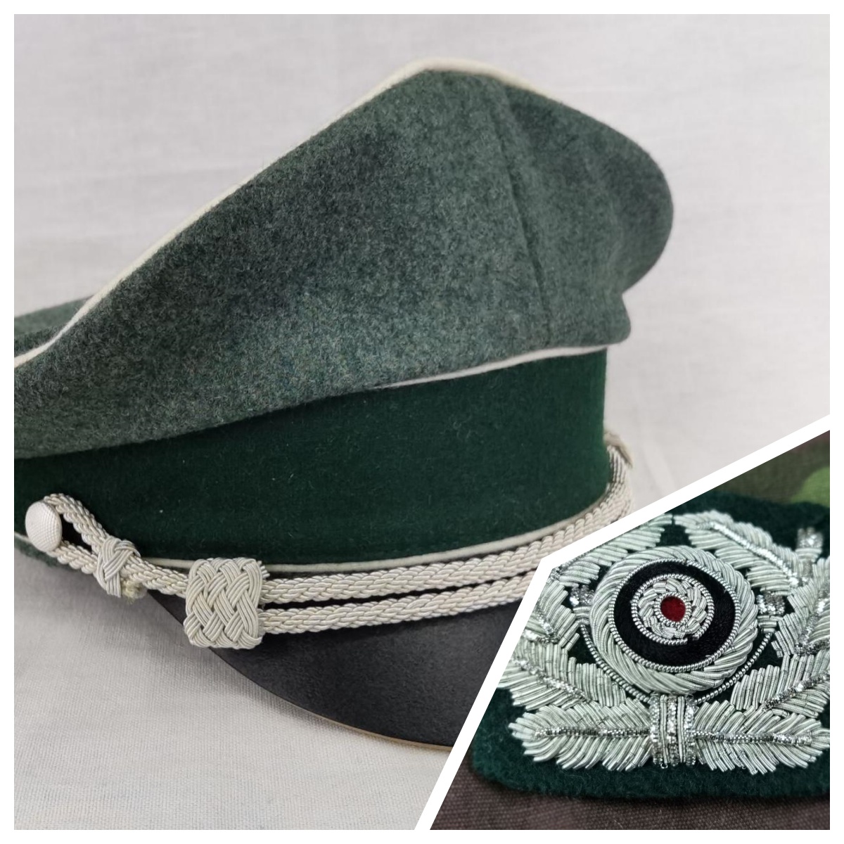 Fedora Hat Wool - E.M.D.WW2 E.M.D Kampfhut, Wolle,
