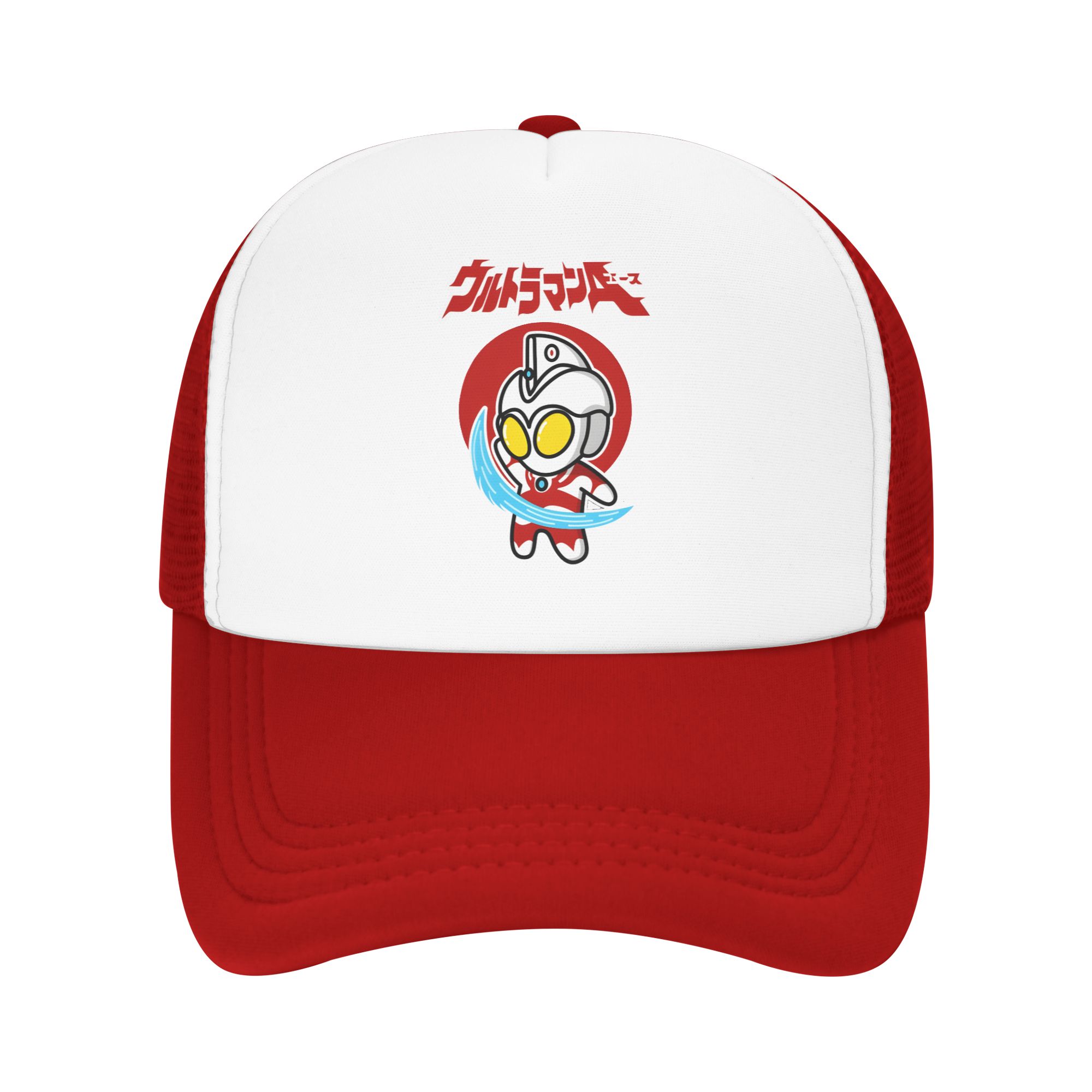 Trucker Cap Mesh - Ultraman Schaumstoff-Trucker-Mütze, Unisex, Sommer, atmungsaktives Mesh,