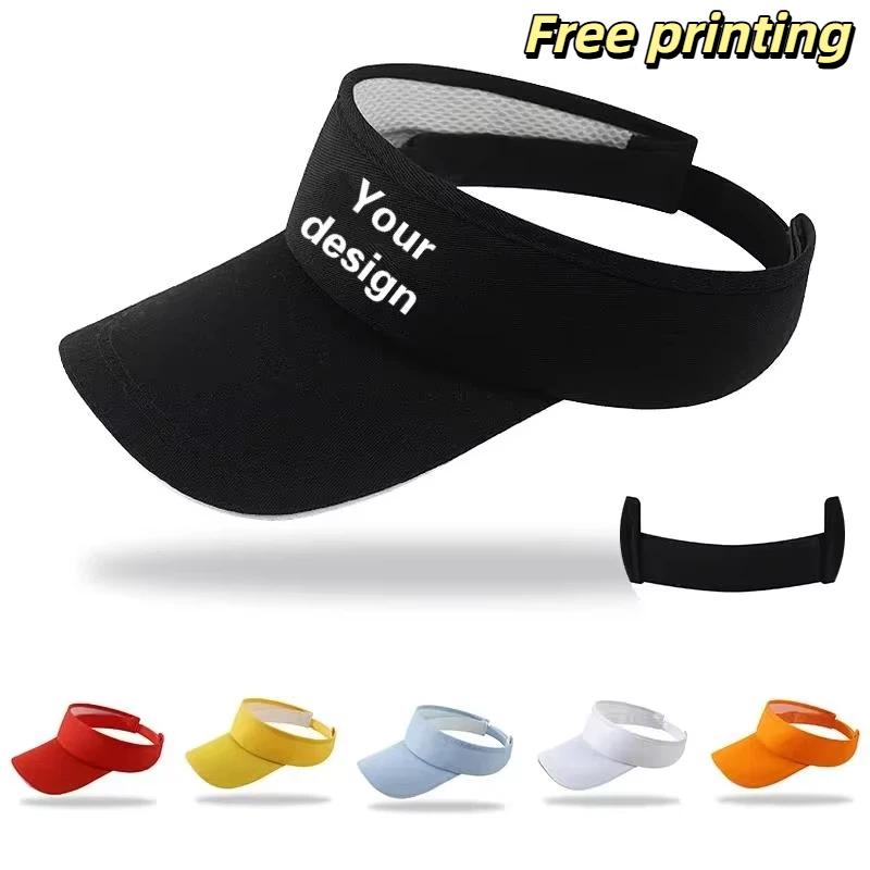 Visor Sun Hat - Individuelles Logo Anti-UV Damen Golf Sonnenhüte