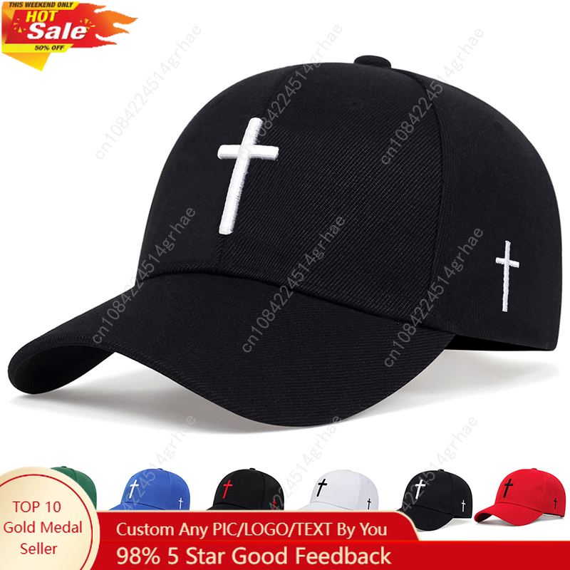 Dad Hat Cotton - Mode Einfache Schwarz Baseball Kappe Einfarbig