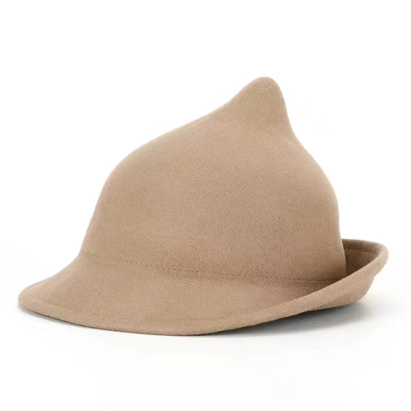 2025 100 % Wolle, moderner Hex – Fedora Hat Wool Bewertung und Preis
