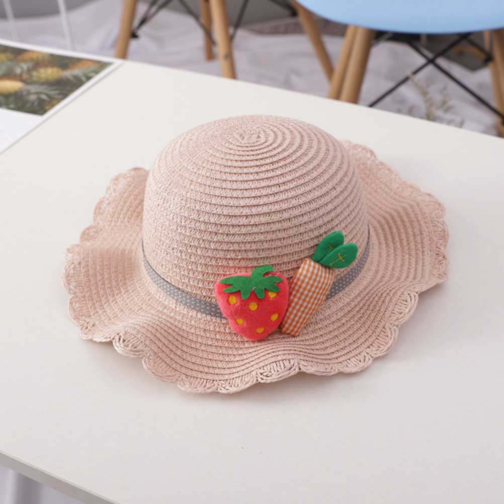 1 Set Kinder Stroh Sonnenschut – Sun Hat Wide Brim Bewertung und Preis