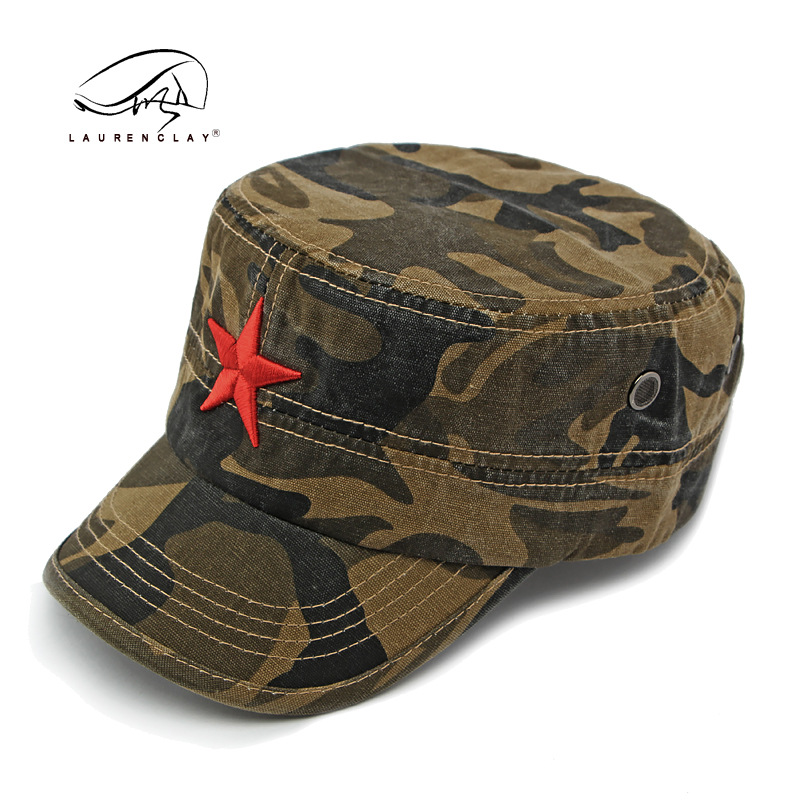 Camouflage Flat Top Baseball C – Dad Hat Cotton Bewertung und Preis