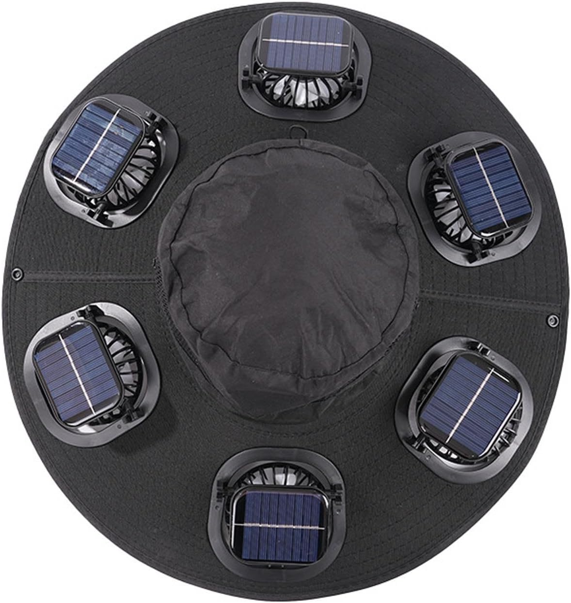 Solar-Ventilatorhut mit 6 Vent – Visor Sun Hat Bewertung und Preis
