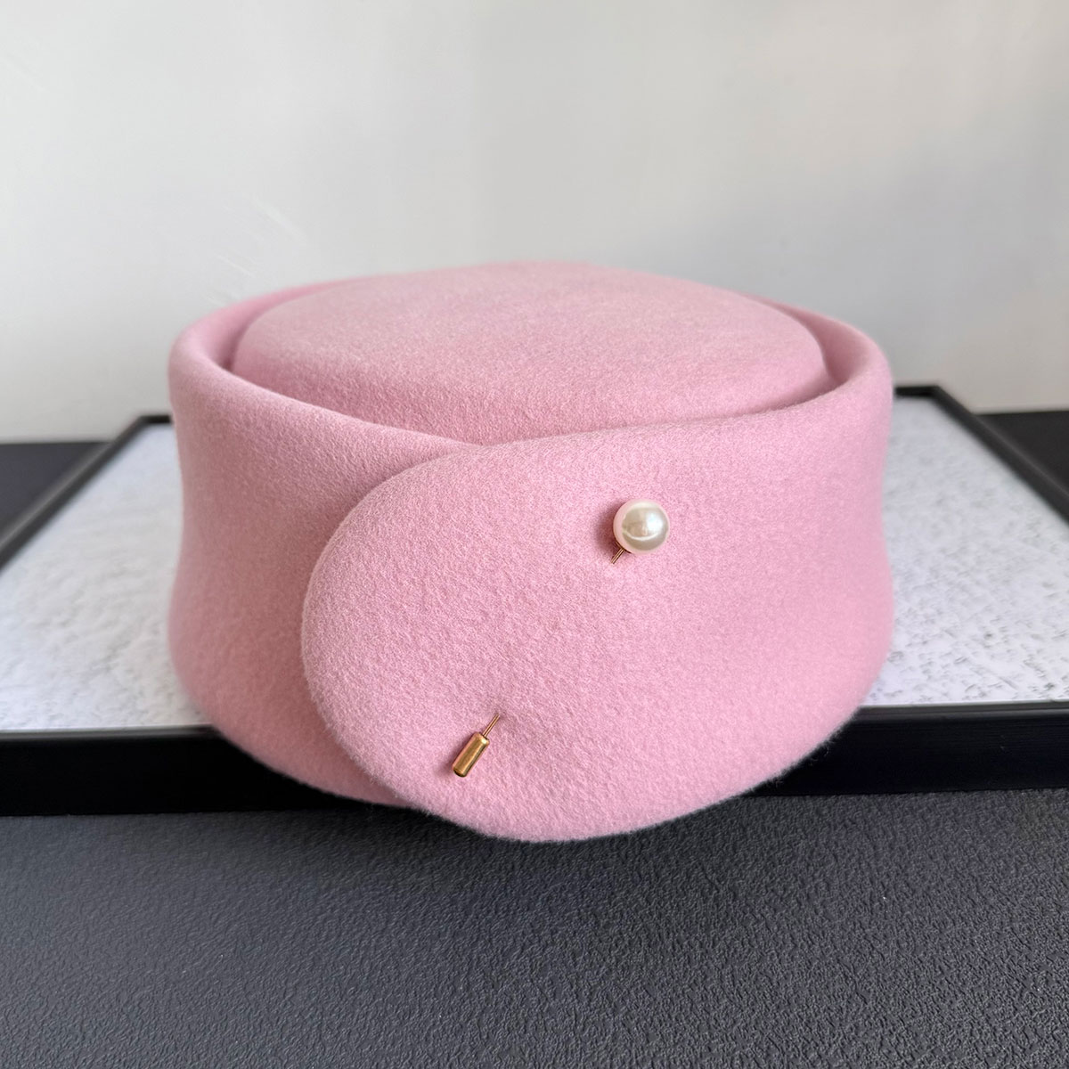 Herbst Winter Neu 100% Rosa Sc – Beret French Wool Bewertung und Preis