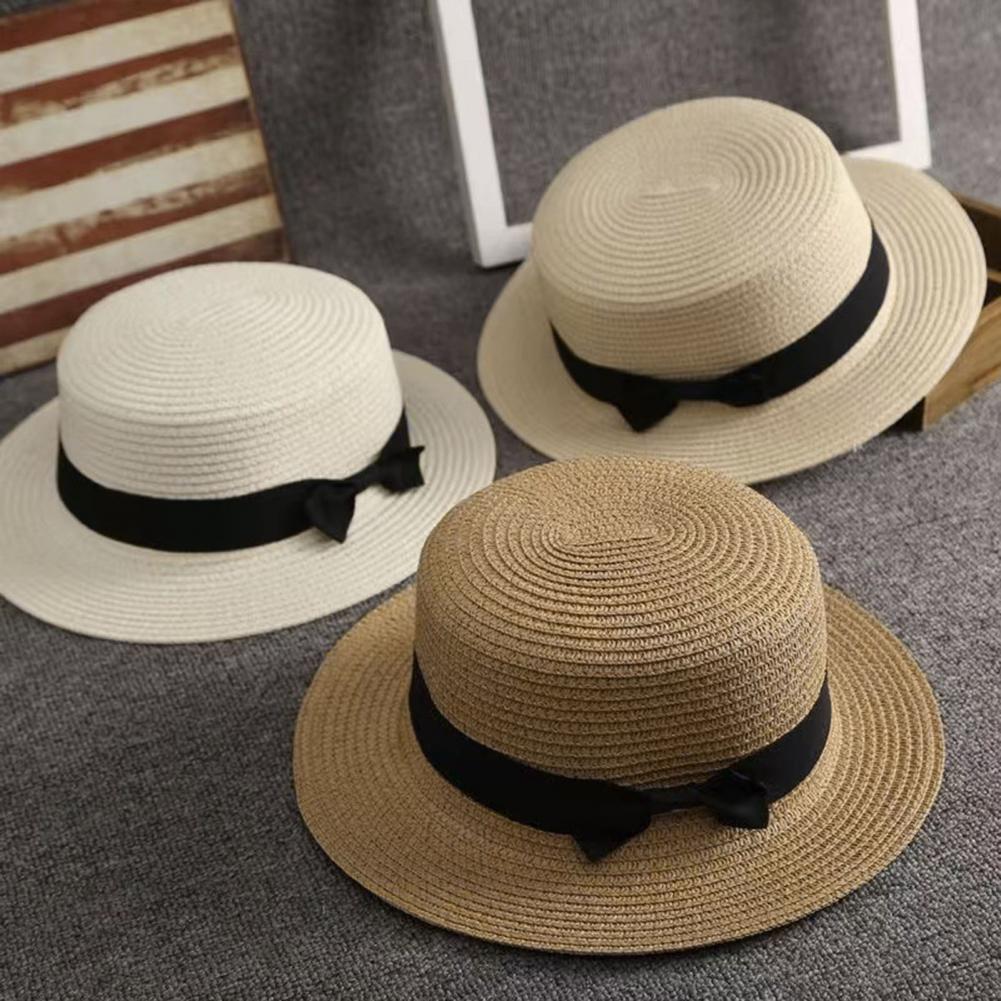 Strand-Strohhut mit flachem Ob – Sun Hat Wide Brim Bewertung und Preis