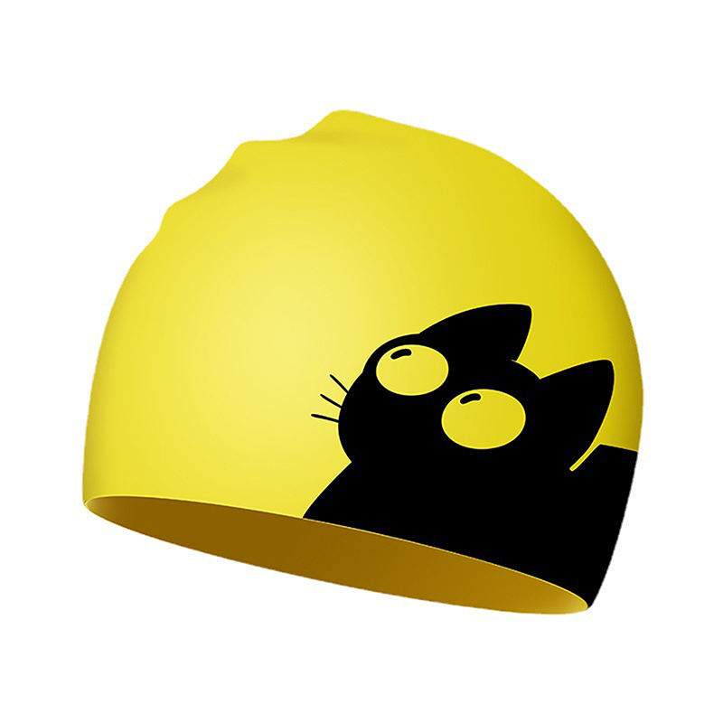 Nette Katze Badekappe Für Lang – Swim Hat Silicone Bewertung und Preis