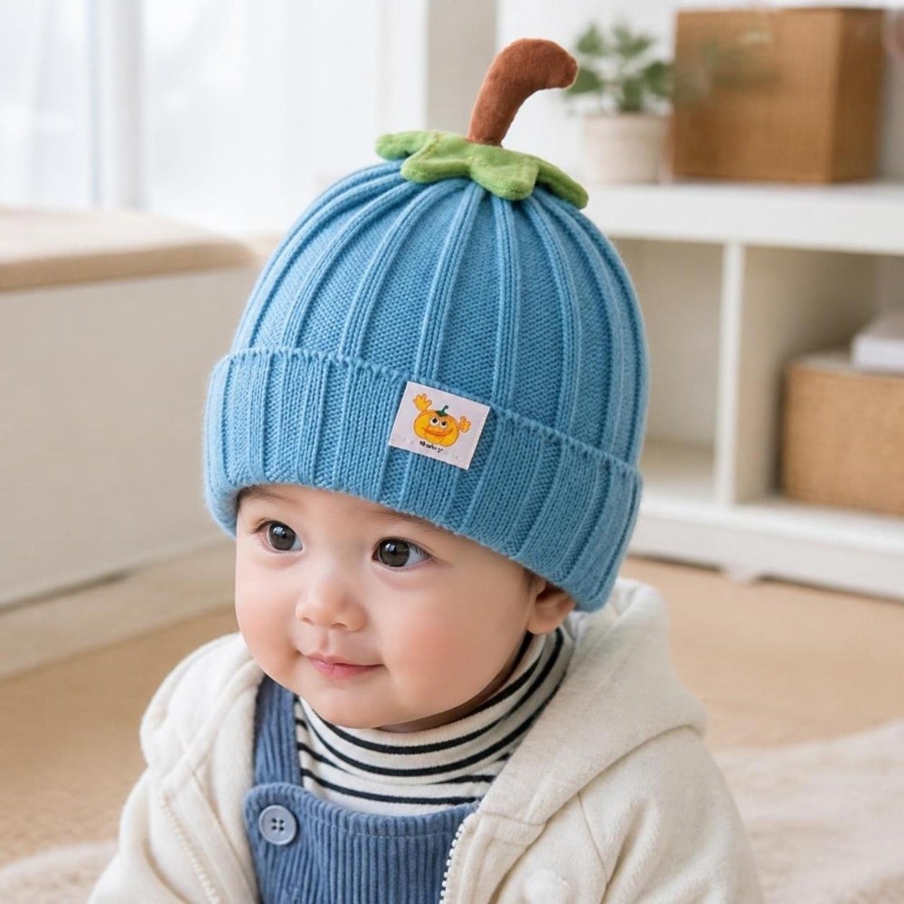 Niedliche, weiche Baby-Strickm – Beanie Cuffed Knit Bewertung und Preis