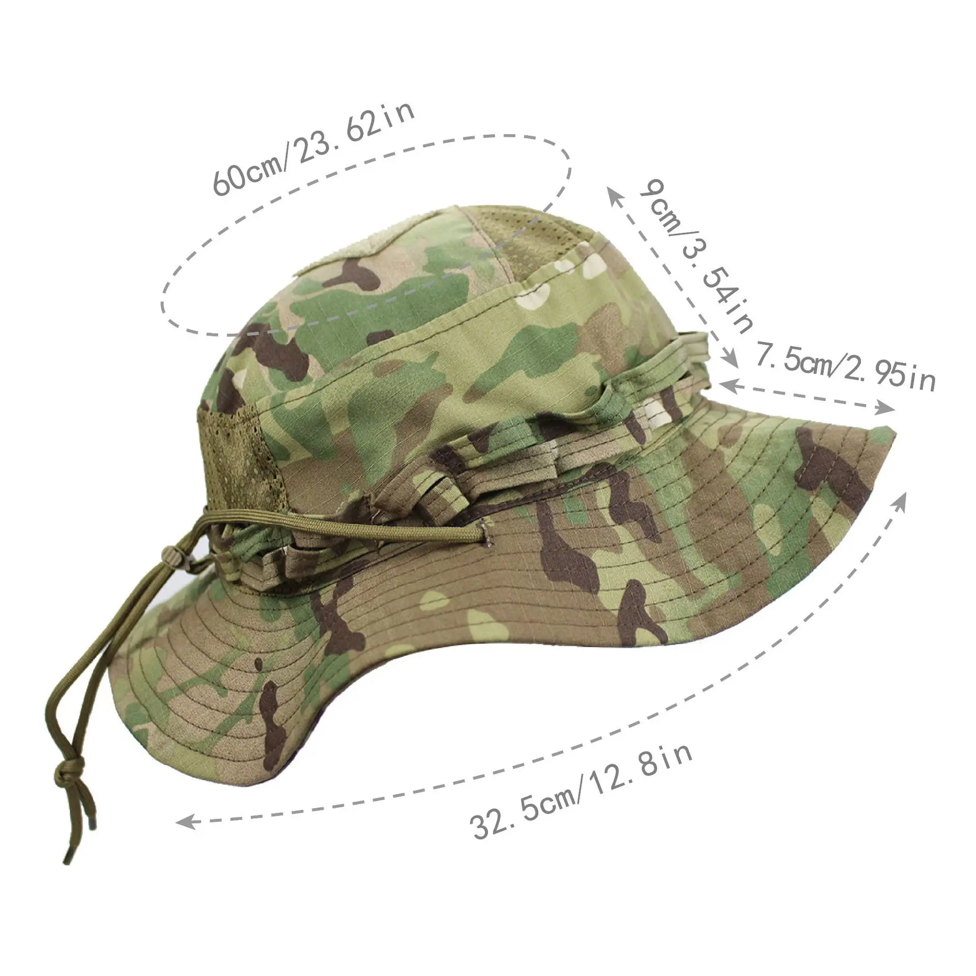 Neuer Taktischer Tarnmuster-Bo – Boonie Hat Tactical Bewertung und Preis