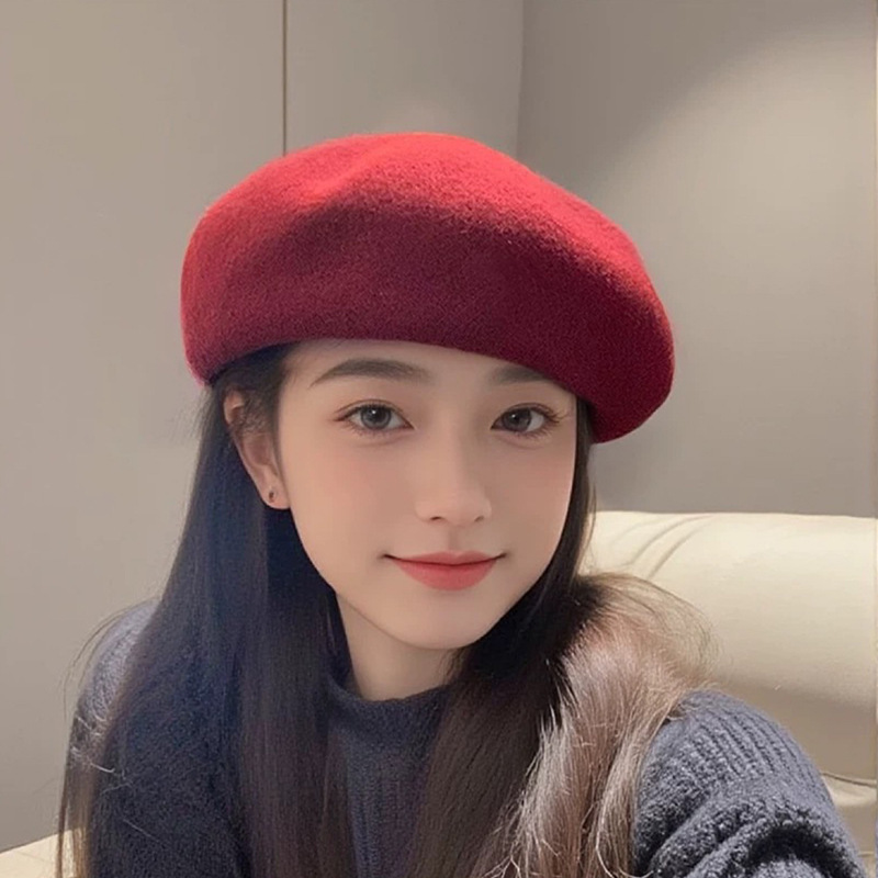Herbstliche klassische französ – Beret French Wool Bewertung und Preis